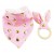 Pink Gold Bib & Bunny Ears Set  +$22.00